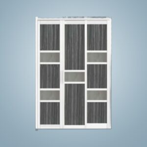 Aluminum Slide and Swing Kitchen glass door-3p