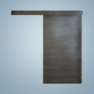 Concealed Track Wooden Sliding Door