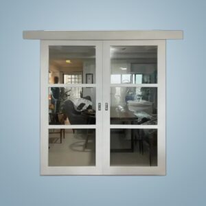 Sliding Door with Cleared Tempered Glass Singapore