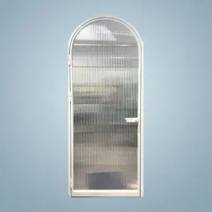 Aluminium Fluted Glass Door HD AGD-03