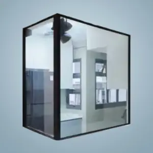 Aluminium Fixed Panel With Clear Tempered Glass