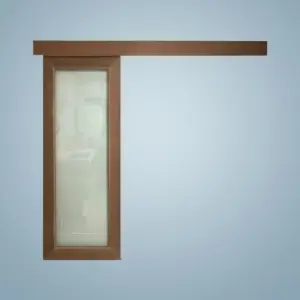Sliding Glass Door with Top Hung Track