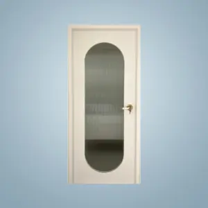 Fluted Kitchen Glass Door
