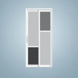 Aluminium Slide & Swing Toilet Door – SD-7055