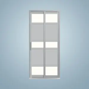 Aluminium Slide & Swing Toilet Door – SD-7104