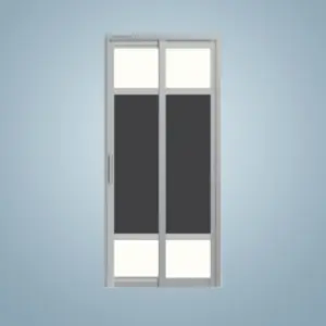 Aluminium Slide & Swing Toilet Door – SD-7058