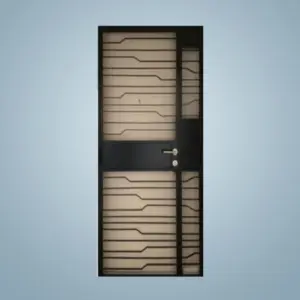 Mild Steel Modern Gate HDC-038