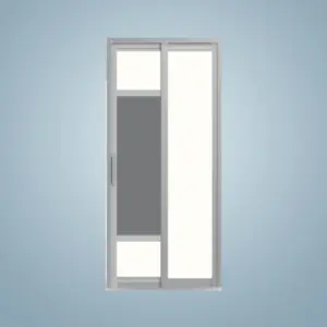 Aluminium Slide & Swing Toilet Door – SD-7059