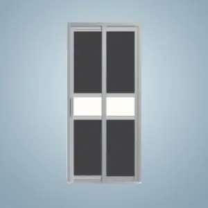 Aluminium Slide & Swing Toilet Door – SD-7062