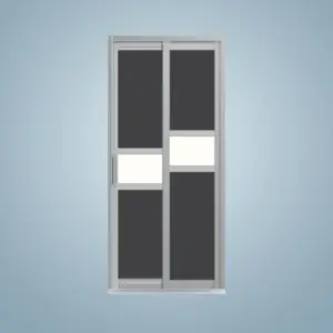 Aluminium Slide & Swing Toilet Door – SD-7064