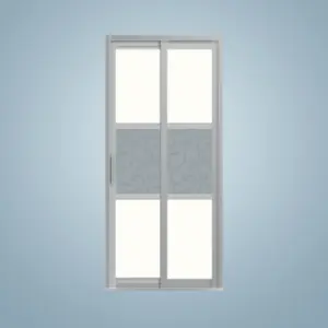 Aluminium Slide & Swing Toilet Door – SD-7093