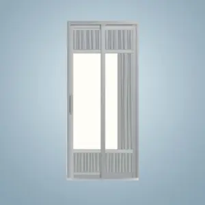 Aluminium Slide & Swing Toilet Door – SD-7034