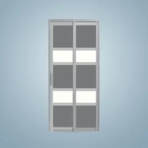 Aluminium Slide & Swing Toilet Door – SD-7035