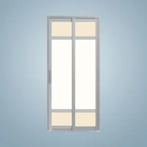 Aluminium Slide & Swing Toilet Door – SD-7037
