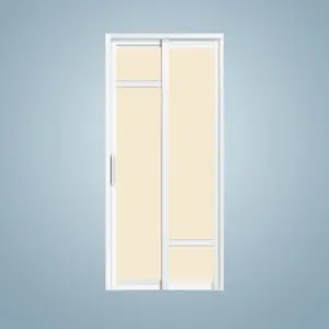Aluminium Slide & Swing Toilet Door – SD-7041