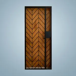 Mild Steel Modern Gate HDC-048