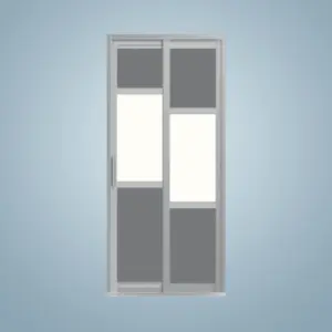 Aluminium Slide & Swing Toilet Door – SD-7070