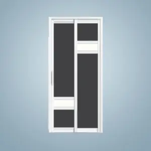 Aluminium Slide & Swing Toilet Door – SD-7121