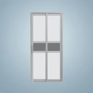 Aluminium Slide & Swing Toilet Door – SD-7124