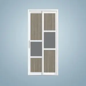 Aluminium Slide & Swing Toilet Door – SD-7126