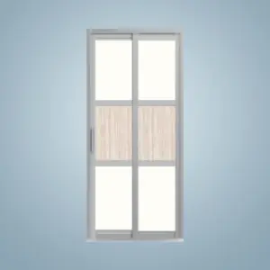 Aluminium Slide & Swing Toilet Door – SD-7094