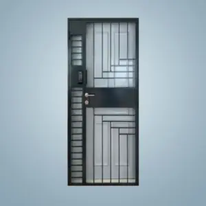 Mild Steel Modern Gate HDC-055