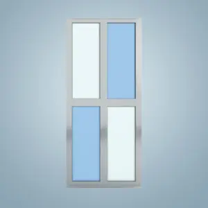 Aluminium Bi-Fold Toilet Door -HDC122