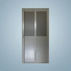 Aluminium Slide and Swing Half Louver Door Singapore