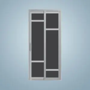 Aluminium Slide & Swing Toilet Door – SD-7082