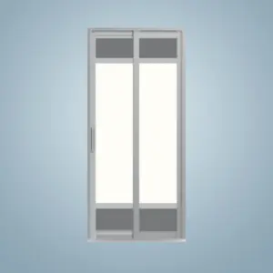 Aluminium Slide & Swing Toilet Door – SD-7084
