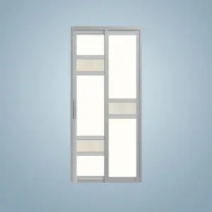 Aluminium Slide & Swing Toilet Door – SD-7095