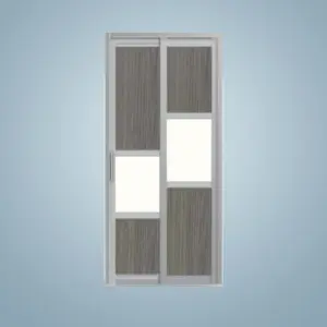 Aluminium Slide & Swing Toilet Door – SD-7086
