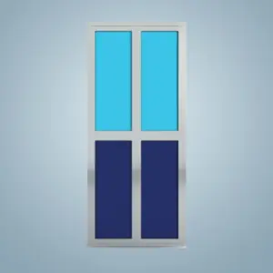 Aluminium Bi-Fold Toilet Door -HDC134