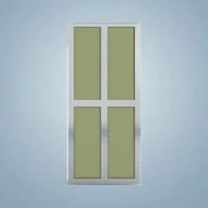 Aluminium Bi-Fold Toilet Door -HDC143