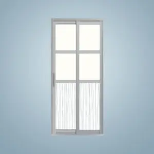 Aluminium Slide & Swing Toilet Door – SD-7002