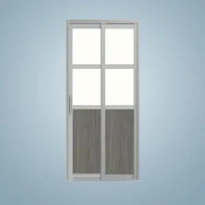 Aluminium Slide & Swing Toilet Door – SD-7003