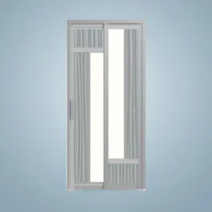 Aluminium Slide & Swing Toilet Door – SD-7053