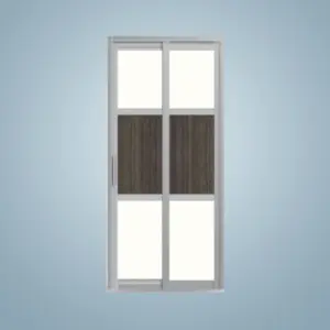 Aluminium Slide & Swing Toilet Door – SD-7009