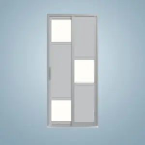 Aluminium Slide & Swing Toilet Door – SD-7011