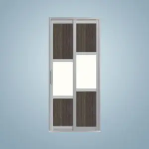 Aluminium Slide & Swing Toilet Door – SD-7015