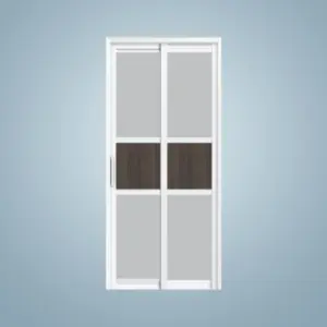 Aluminium Slide & Swing Toilet Door – SD-7017