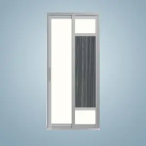 Aluminium Slide & Swing Toilet Door – SD-7026