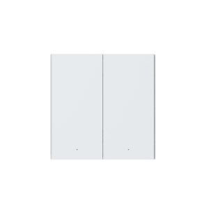 Aqara Wall Switch H1 White nN 2G No Neutral, 2 Gang