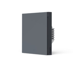 Aqara Smart  Wall Switch  H1 Pro Black nN 1G No Neutral, 1 Gang