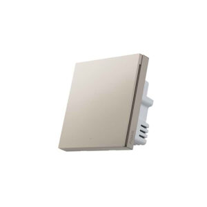 Aqara Smart Wall Switch  H1 Pro Gold nN 1G No Neutral, 1 Gang