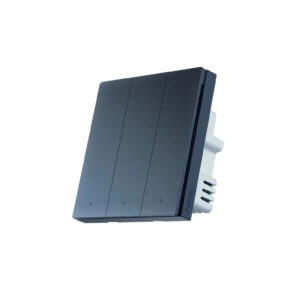 Aqara Smart Wall Switch  H1 Pro Black nN 3G No Neutral, 3 Gang